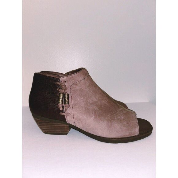 OTBT Women's Truckage Open Toe Booties Size 8 - Picture 1 of 7